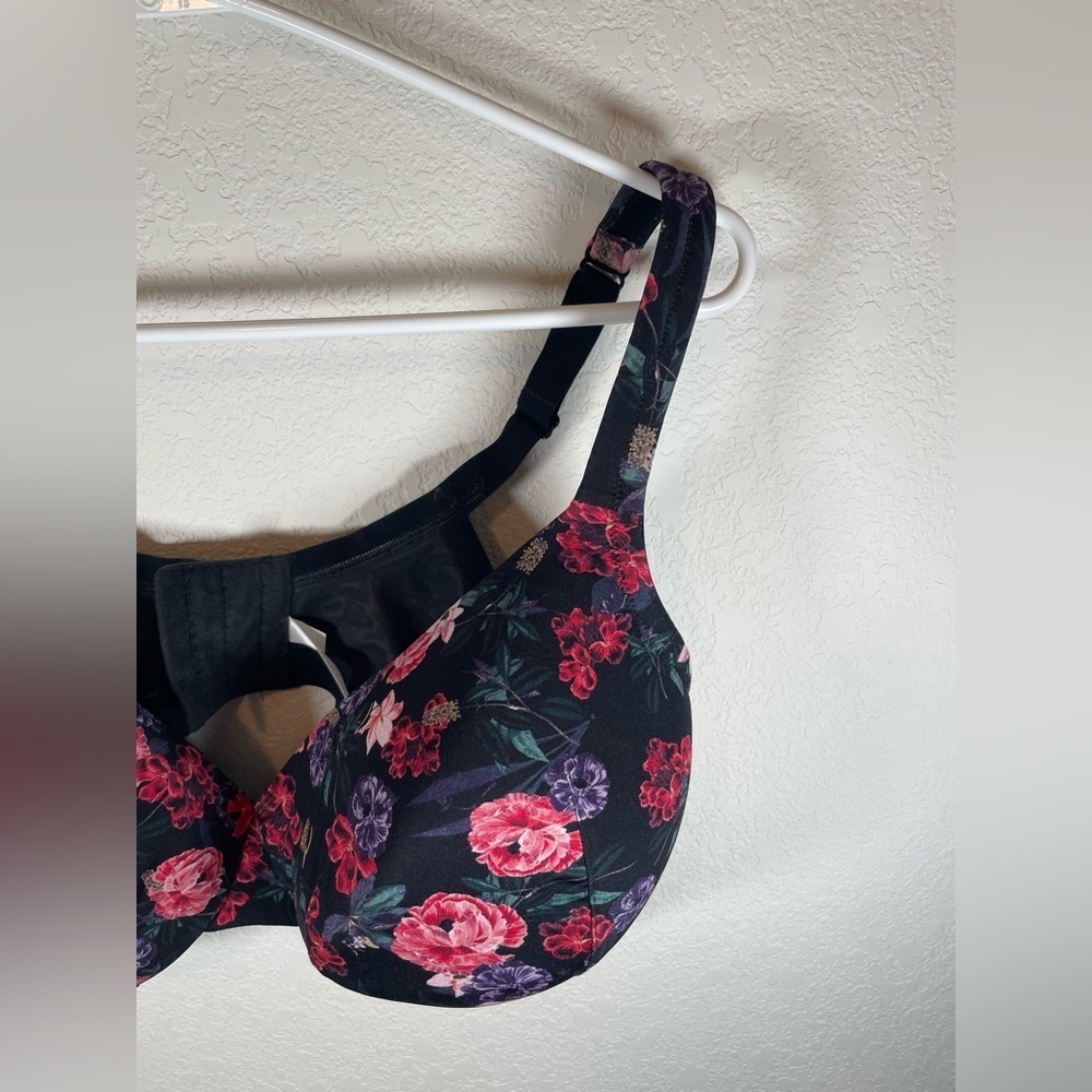 Cacique Floral Print Women's Bra - Picture 4 of 7